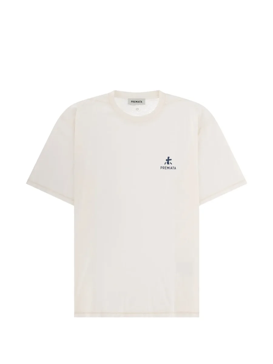 logo-print T-shirt 1