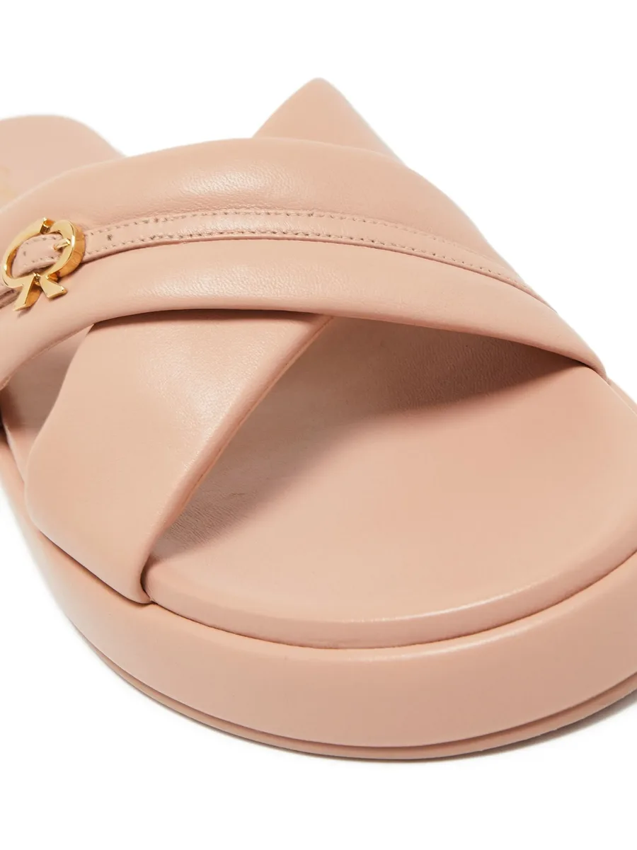 pre-owned Alima flat sandals 11