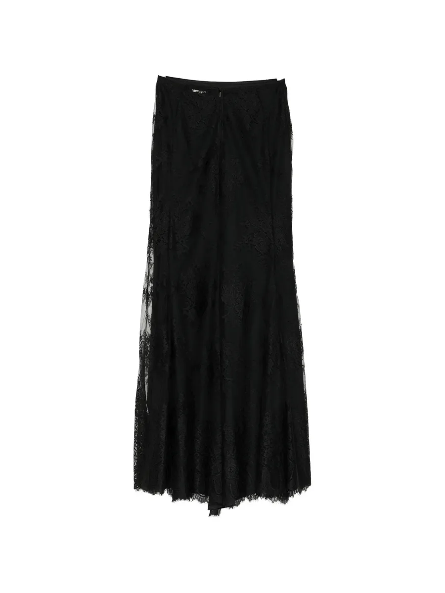 laced long skirt 2