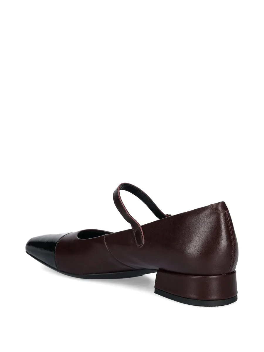 25mm Debbi contrasting-toe strap pumps 7
