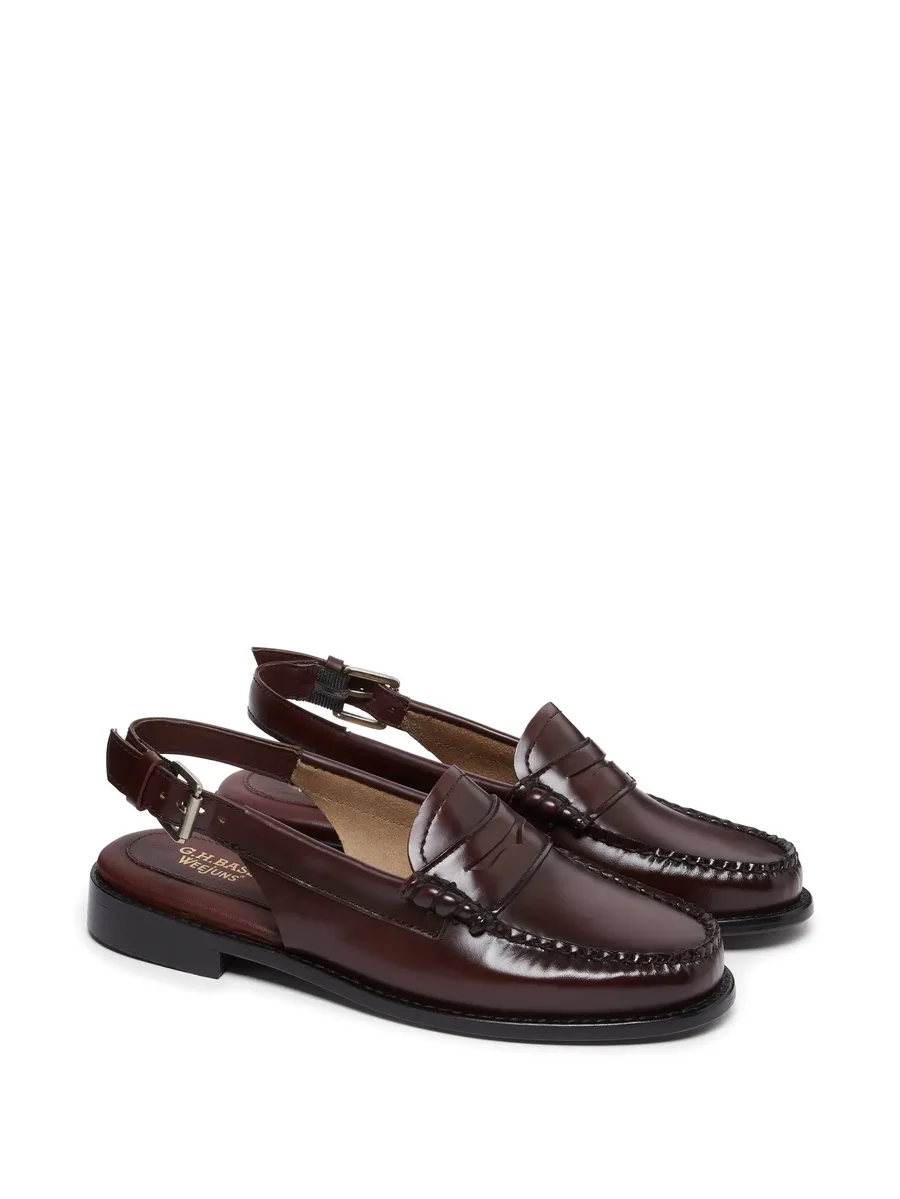 Weejuns penny slingback loafers 3