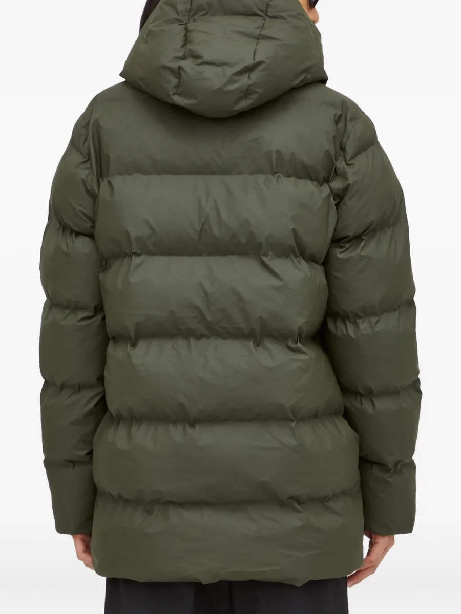 hooded-neckline padded jacket 5