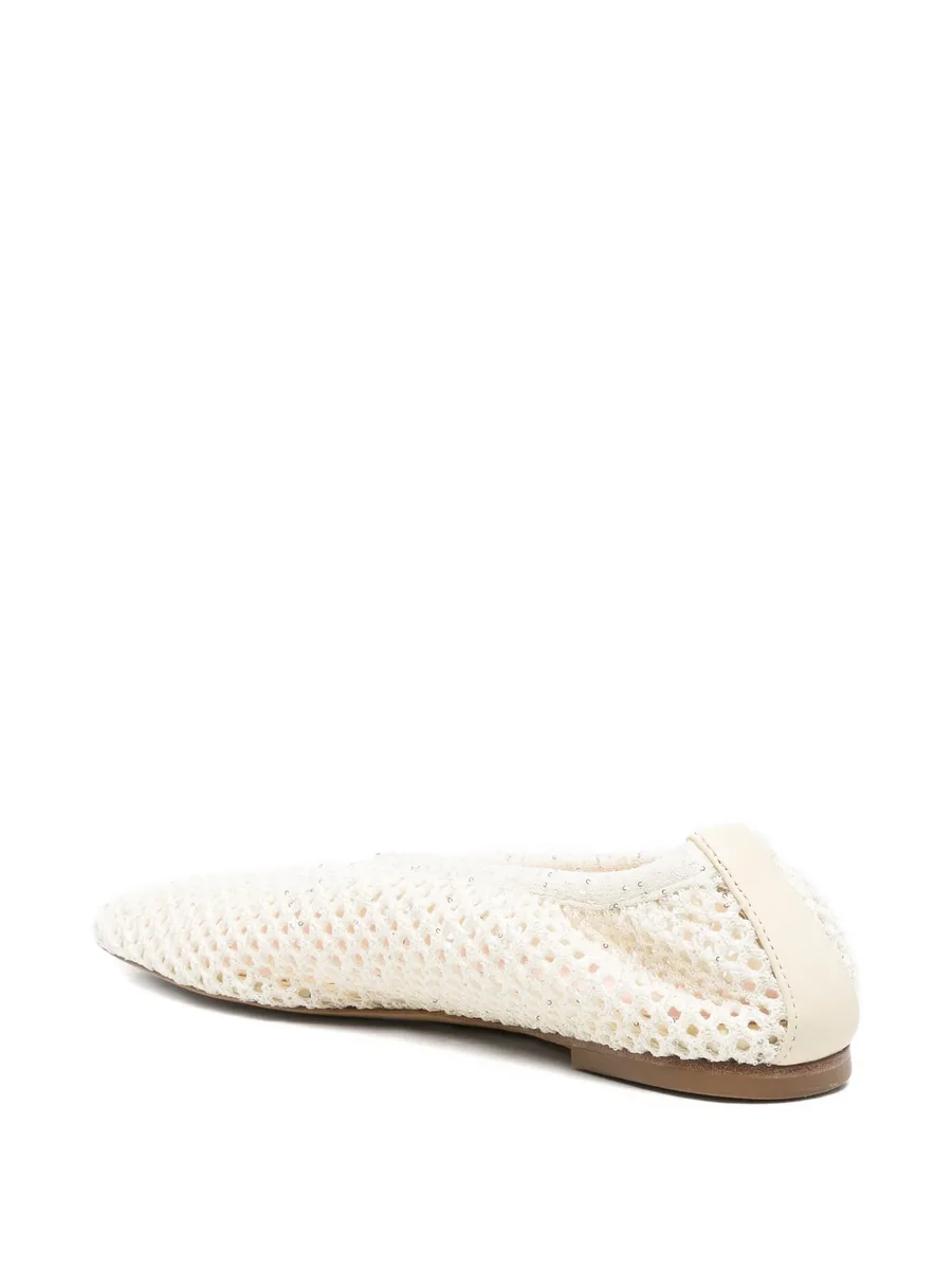 sequin-embellished ballet flats 6