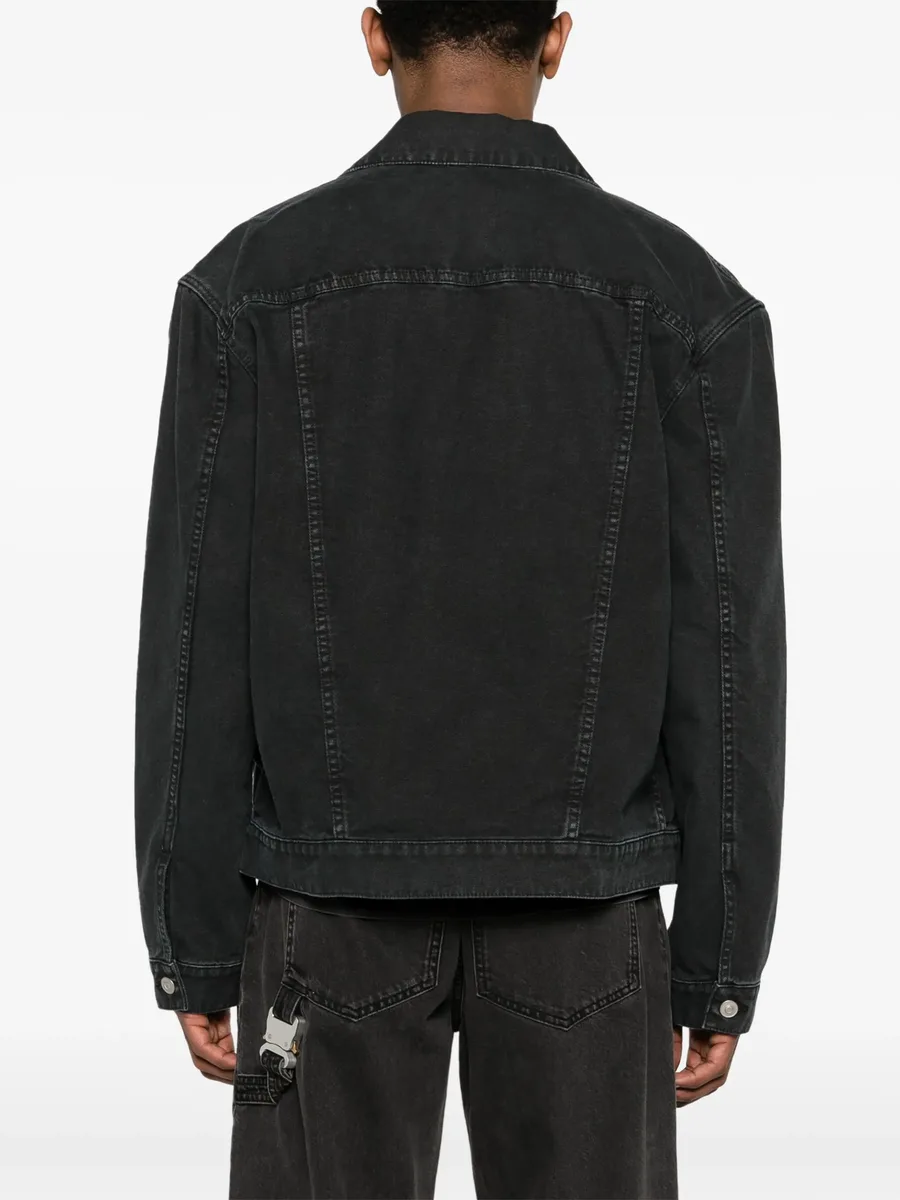 buckle-detail shirt jacket 7