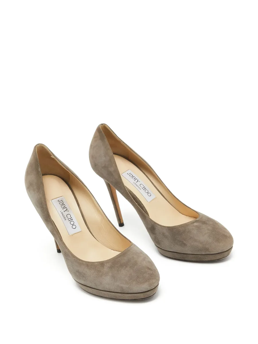 110mm suede pumps 3