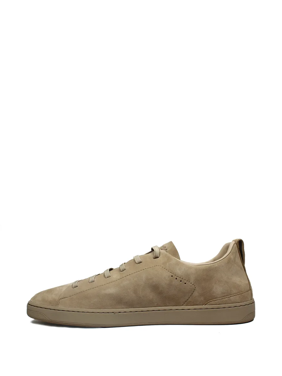 lace-up suede sneakers 7