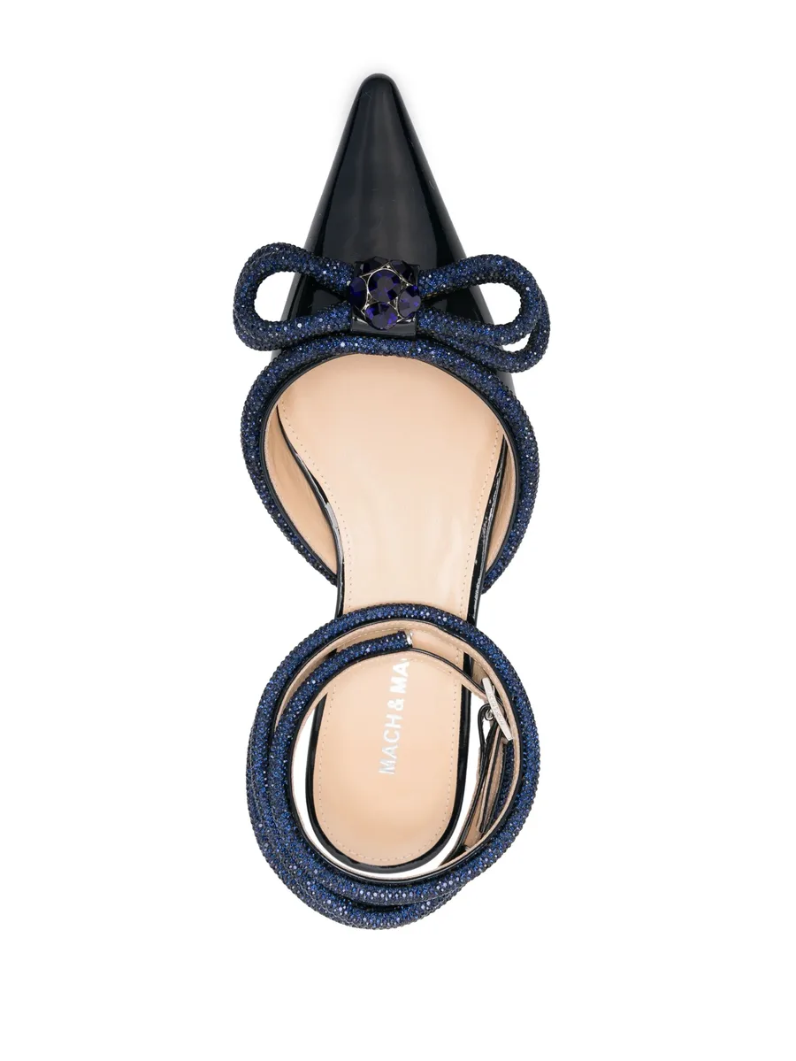 Double Bow ballerina shoes 8