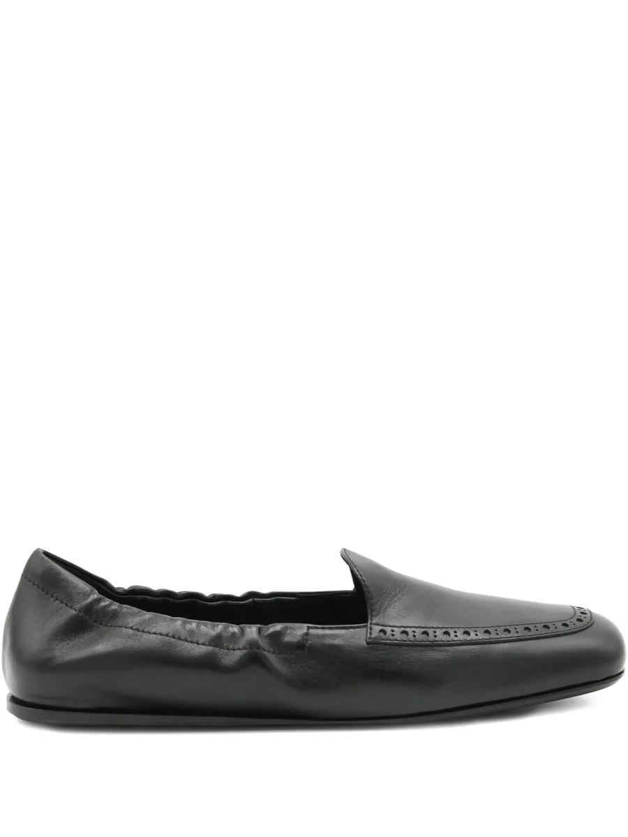 brogue-detail loafers 2
