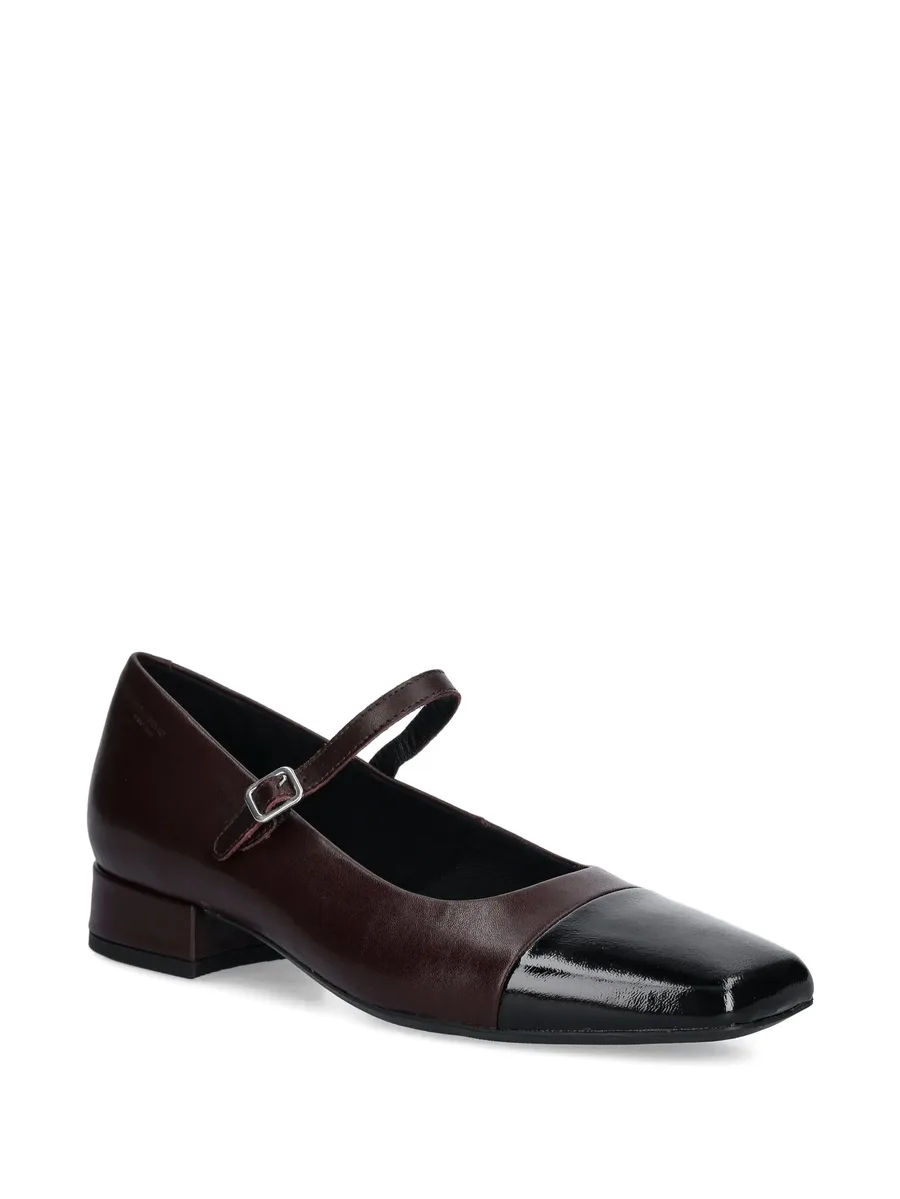 25mm Debbi contrasting-toe strap pumps 3