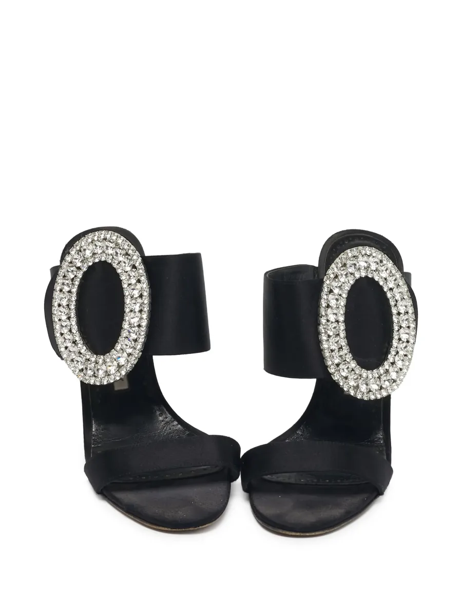 Fibiona crystal-embellished sandals 7