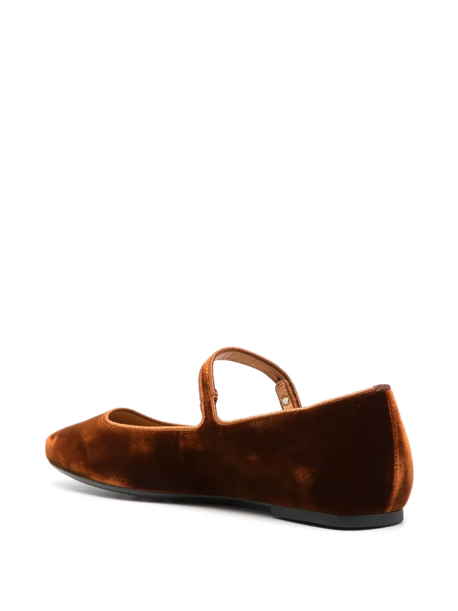 velour ballerina shoes 5