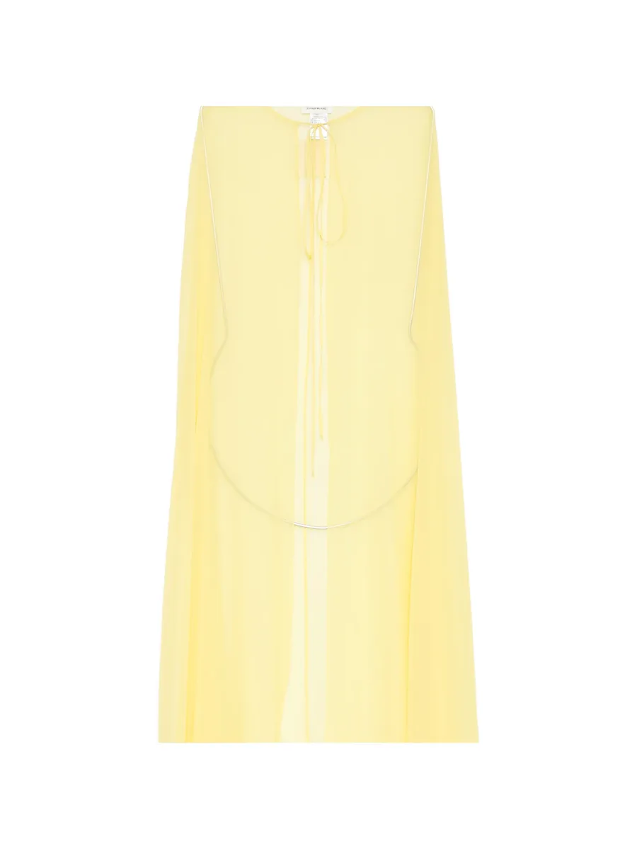 silk chiffon cape 3