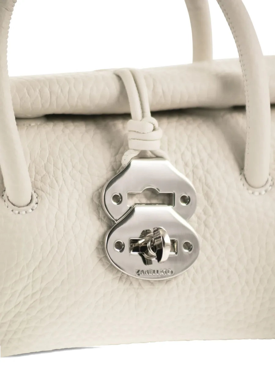 baby Dotta® grained-leather tote bag 9