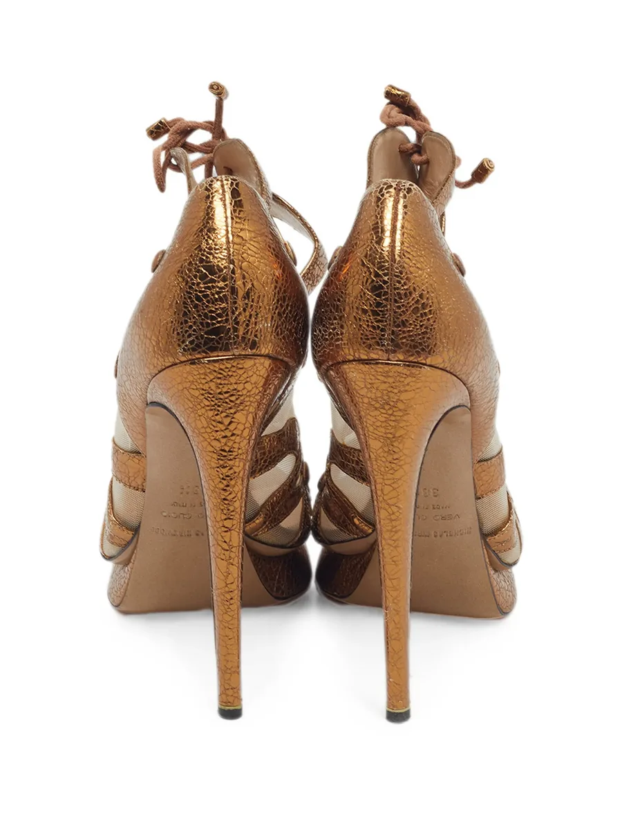 leather platform sandals 6
