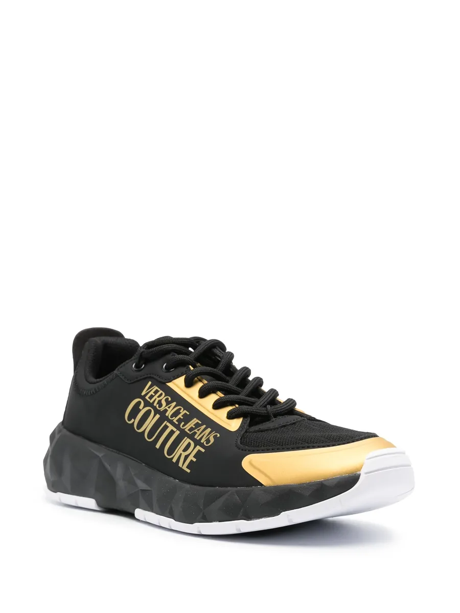 logo-print low-top sneakers 3