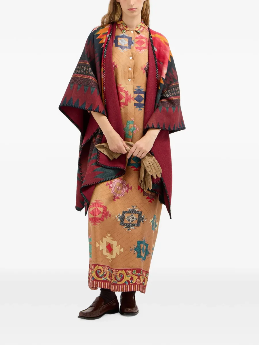 Aloe geometric-print maxi dress 2