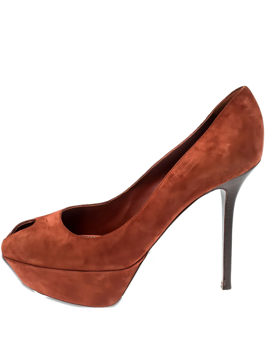 pre-owned 125mm Cachet platform pumps 1