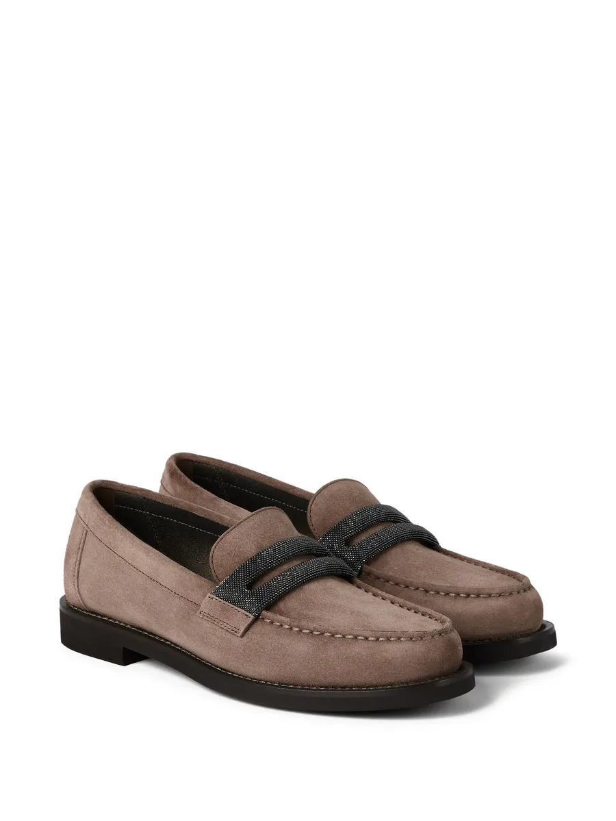 suede penny loafers 3
