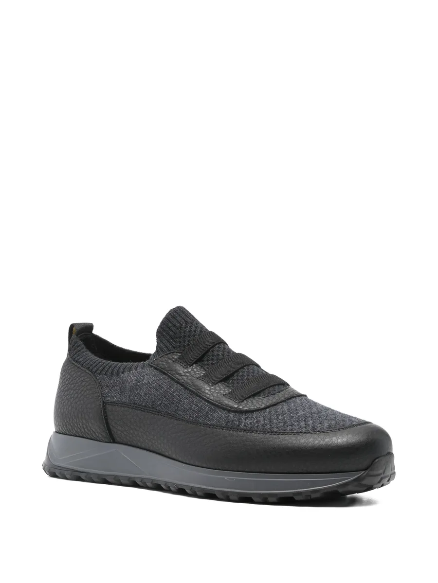 leather-panel sneakers 3