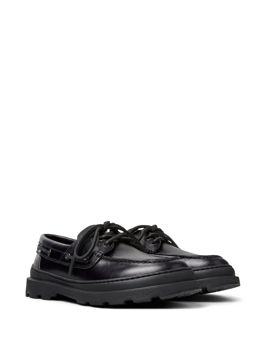 Brutus leather lace-up loafers 3