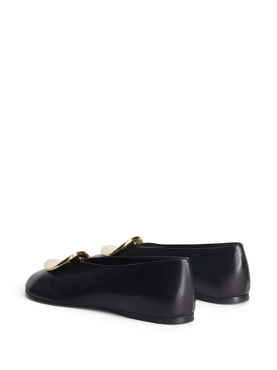 decorative-plaque ballerina shoes 5