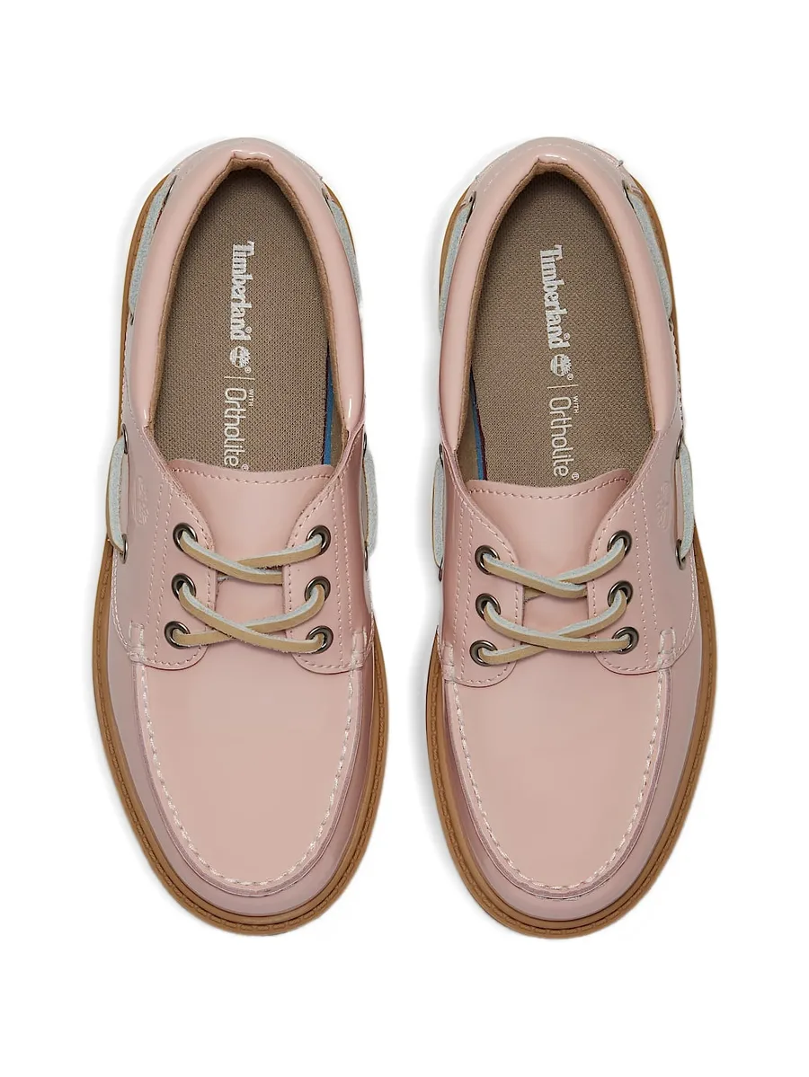 Stone Street patent leather boat loafers 8