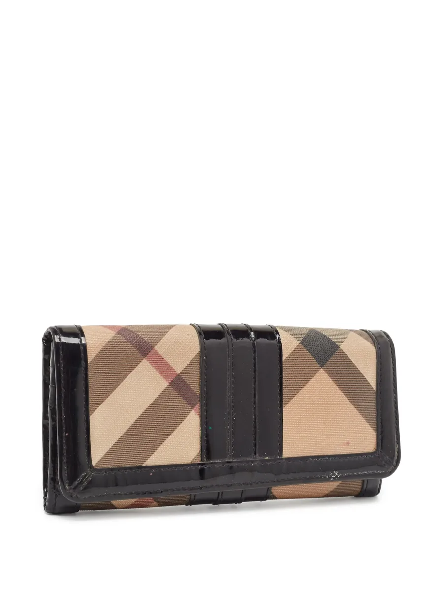 Vintage Check-patterned wallet 5