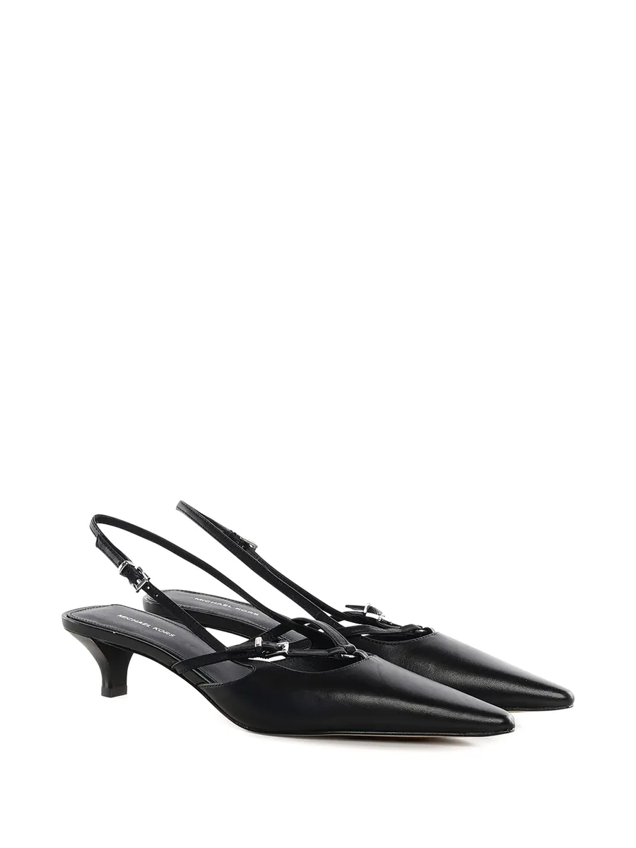 Selina slingback leather pumps 3