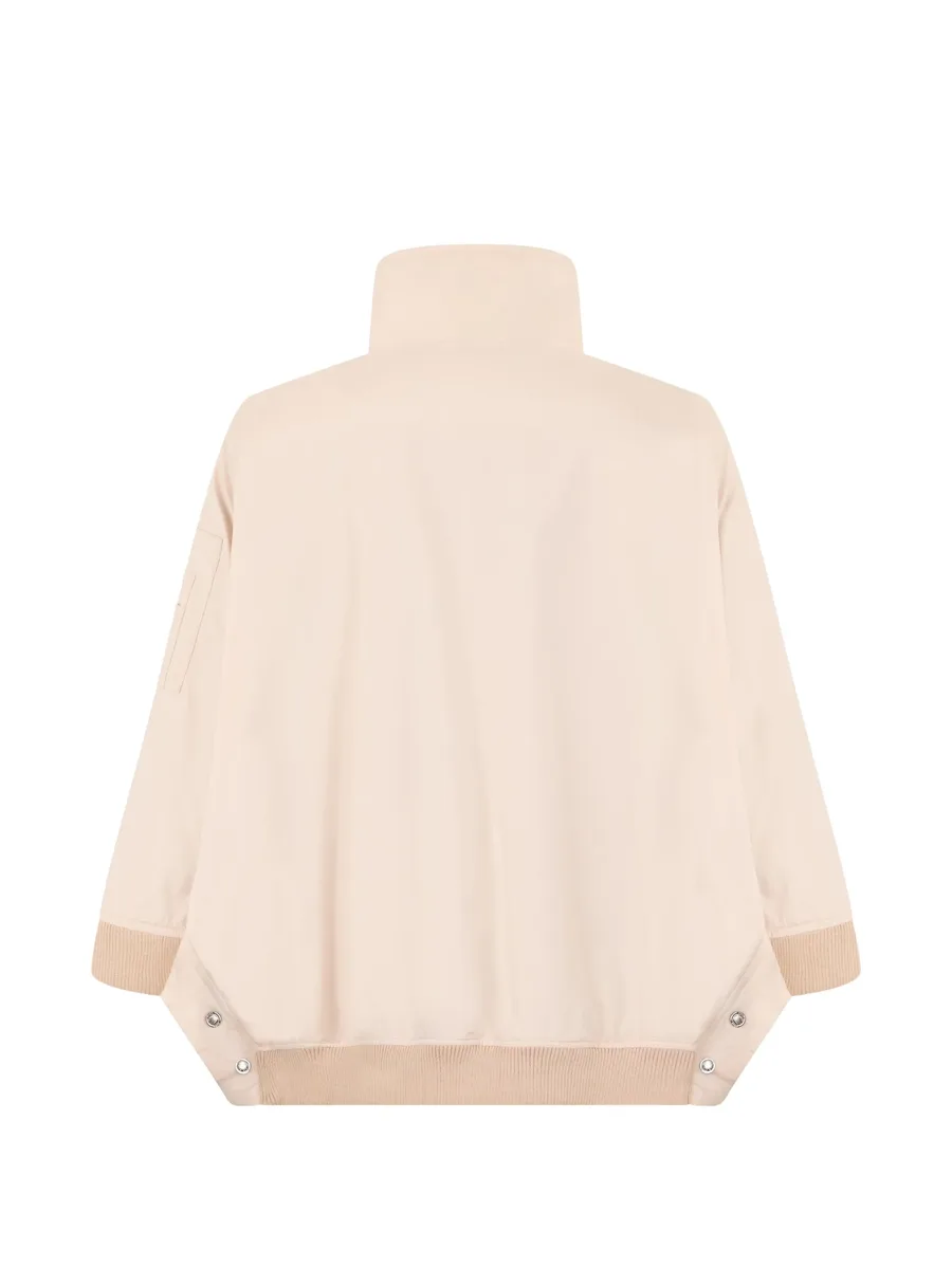 zip-up high-neck jacket 2