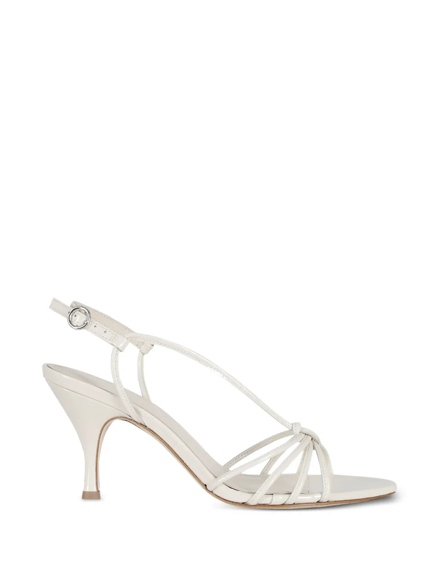 knotted strap pumps 1