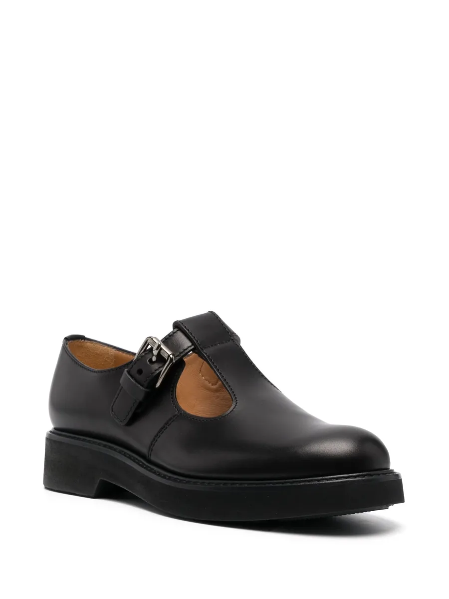 leather mary-jane loafers 3