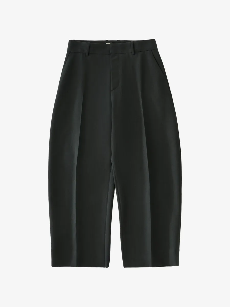 Fume curved-leg tailored trousers 1