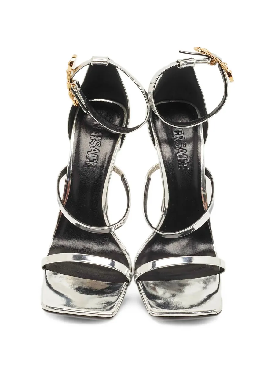 Safety Pin ankle strap sandals 7
