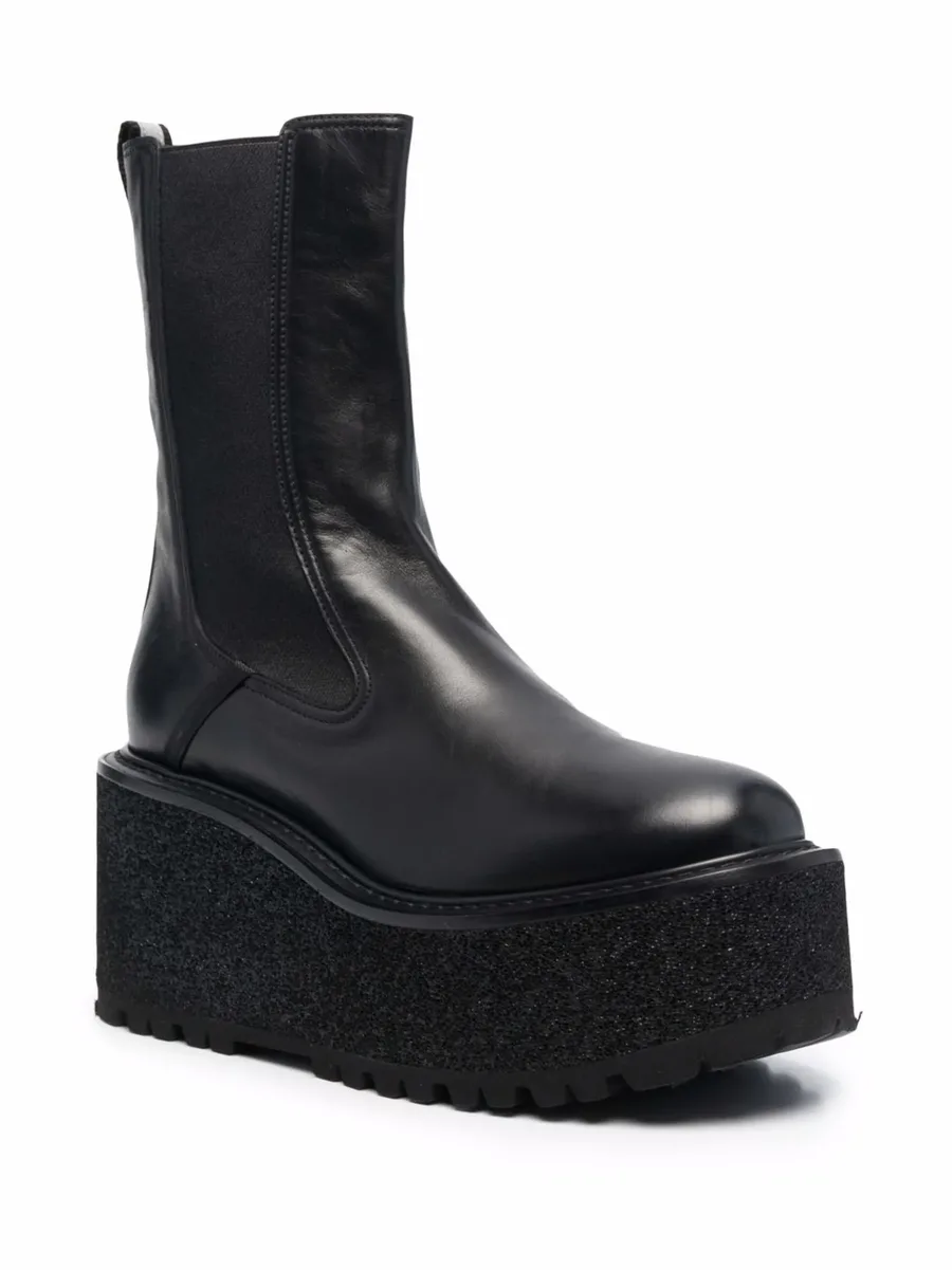Gaucho platform-sole boots 3