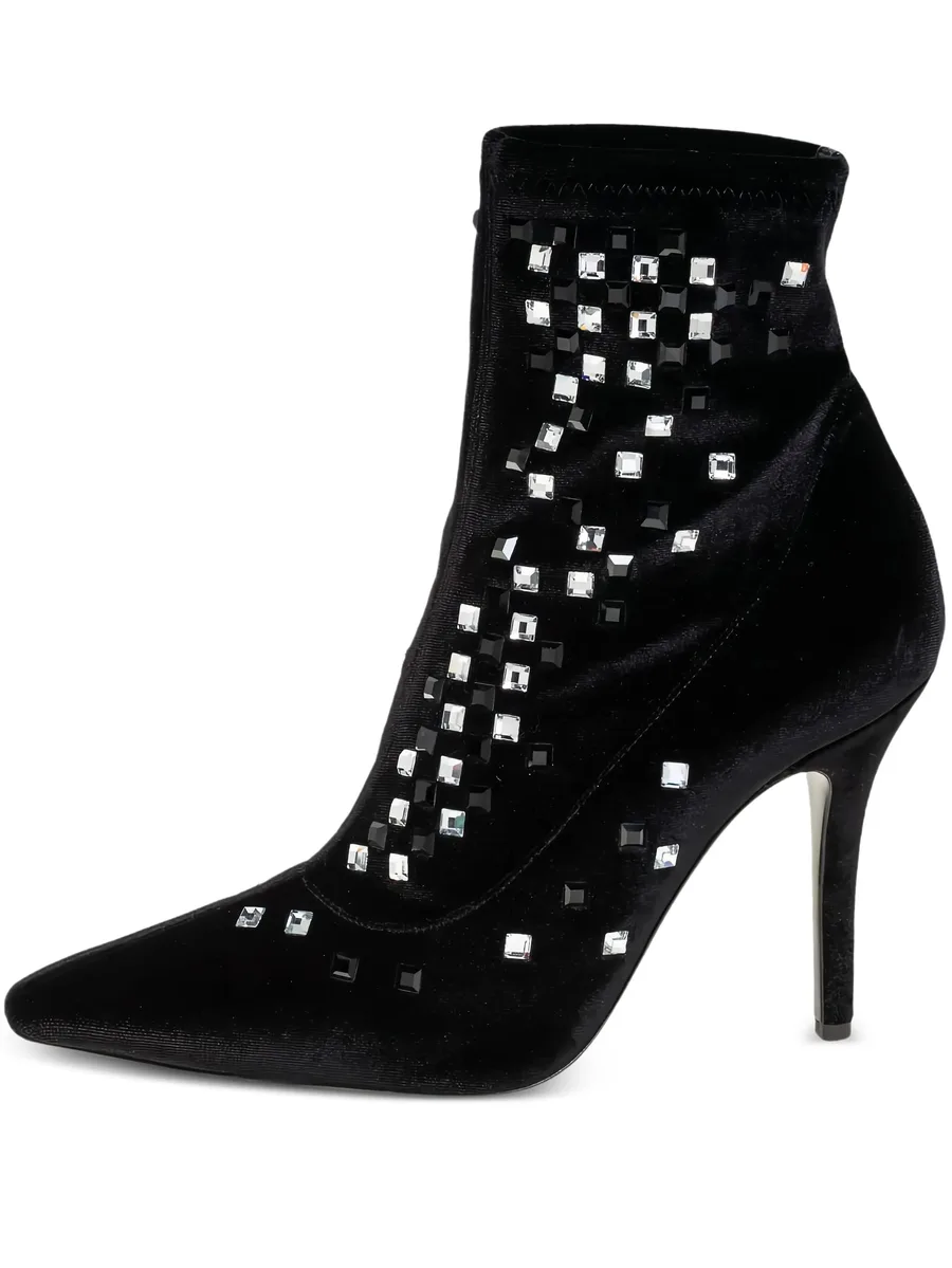 105mm crystal-embellished ankle boots 1