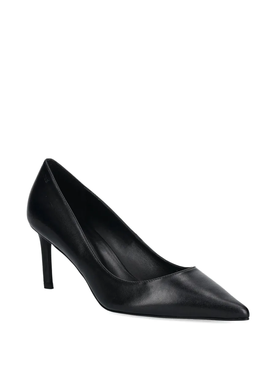 leather pumps with pointed toe 3