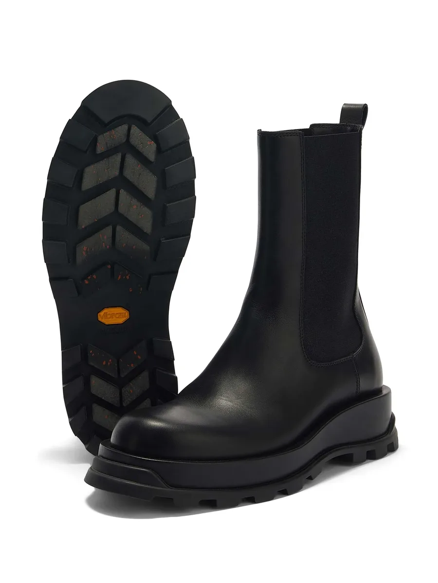 leather chelsea boots 9