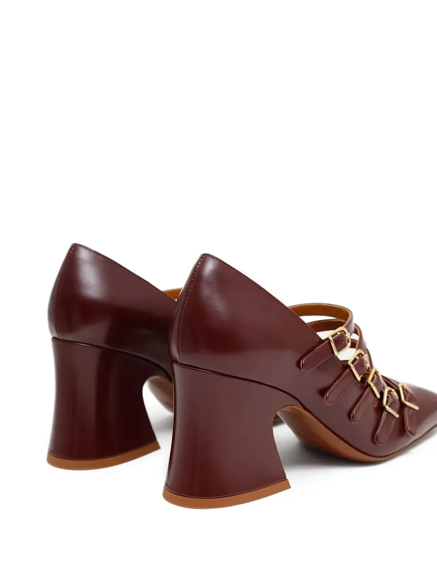 80mm Janis buckle-strap pumps 5