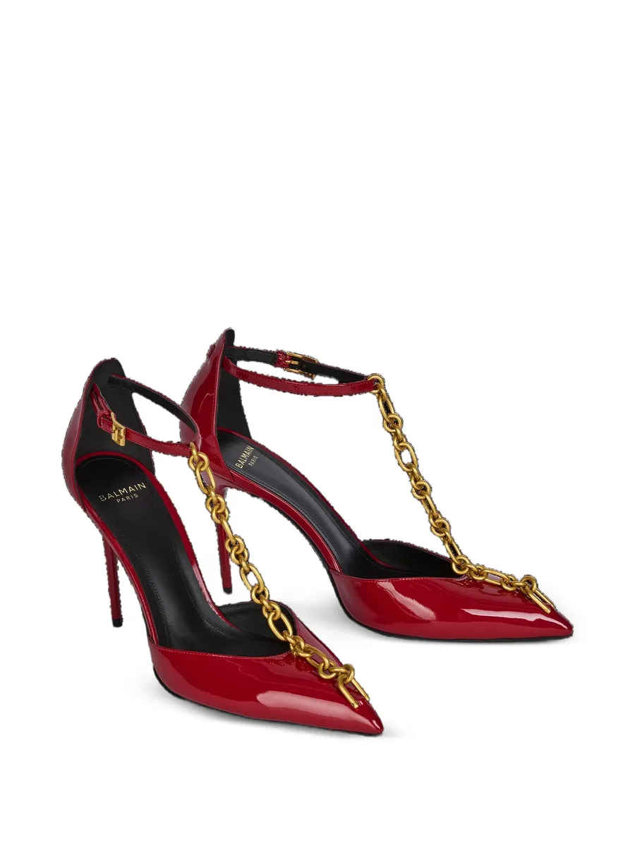 лакированные туфли Sync на шпильке 4