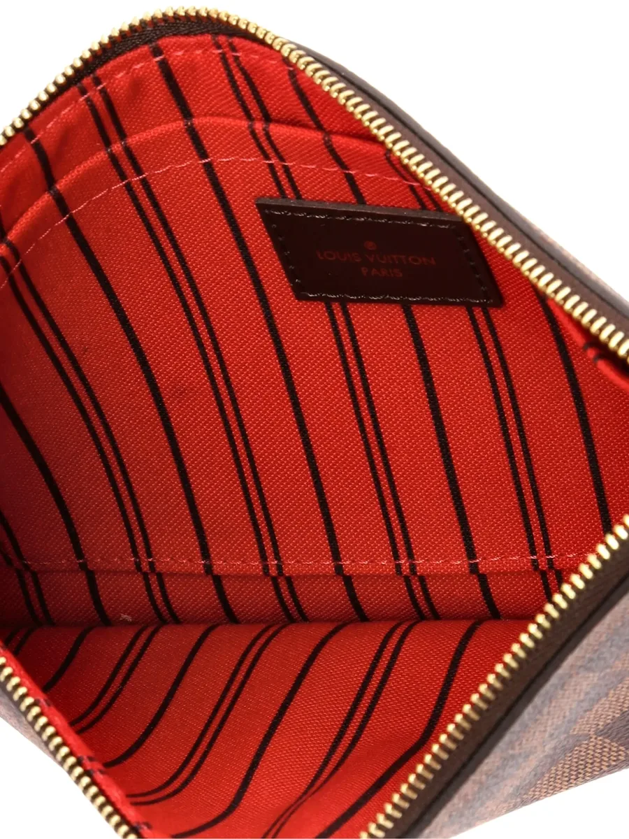 клатч Neverfull Pochette Damier Large 10