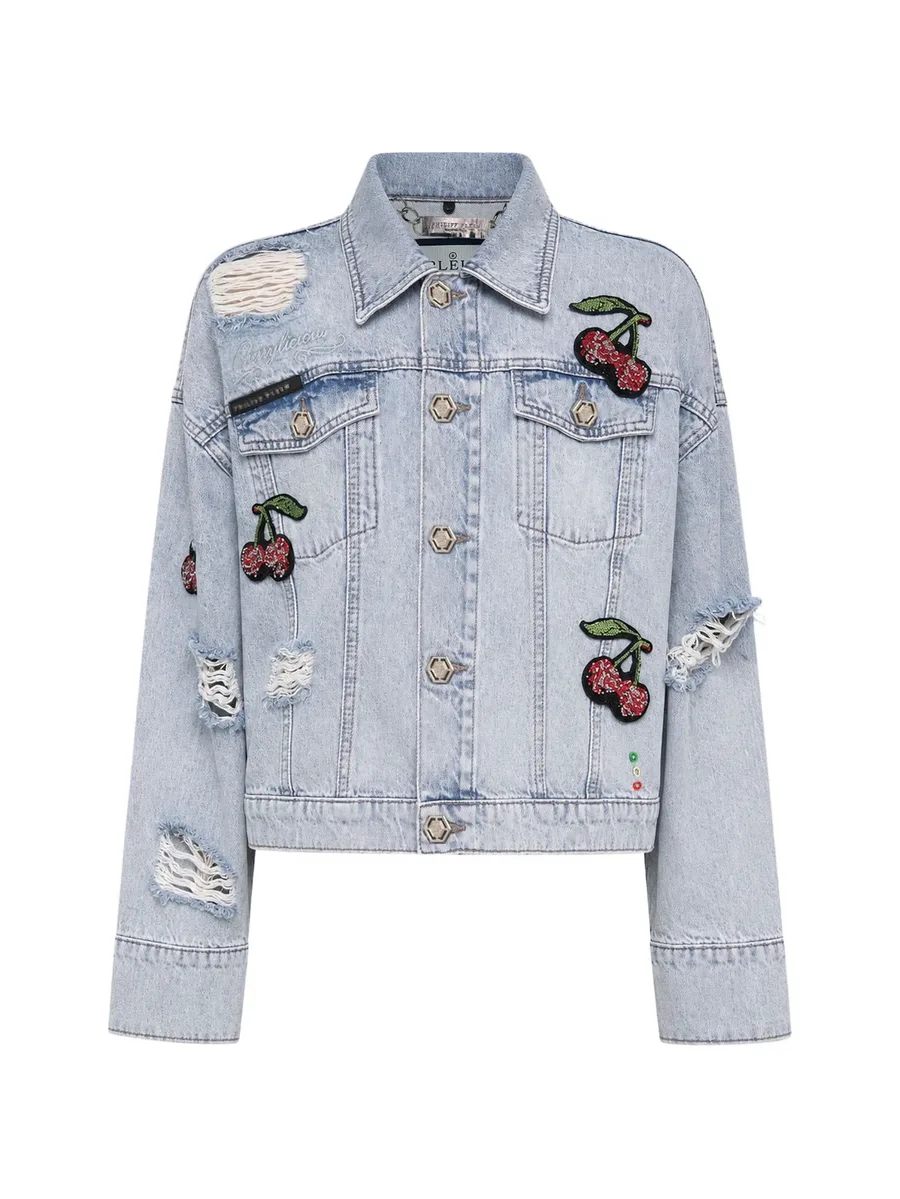 denim regular jacket cherrylicious 1
