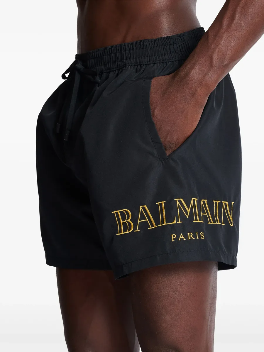 плавки-шорты с вышитым логотипом 12