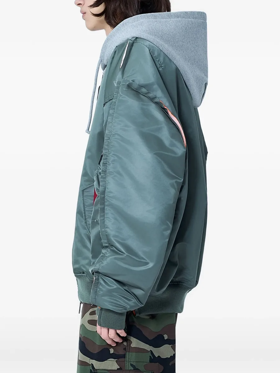 integrated-hood bomber jacket 3