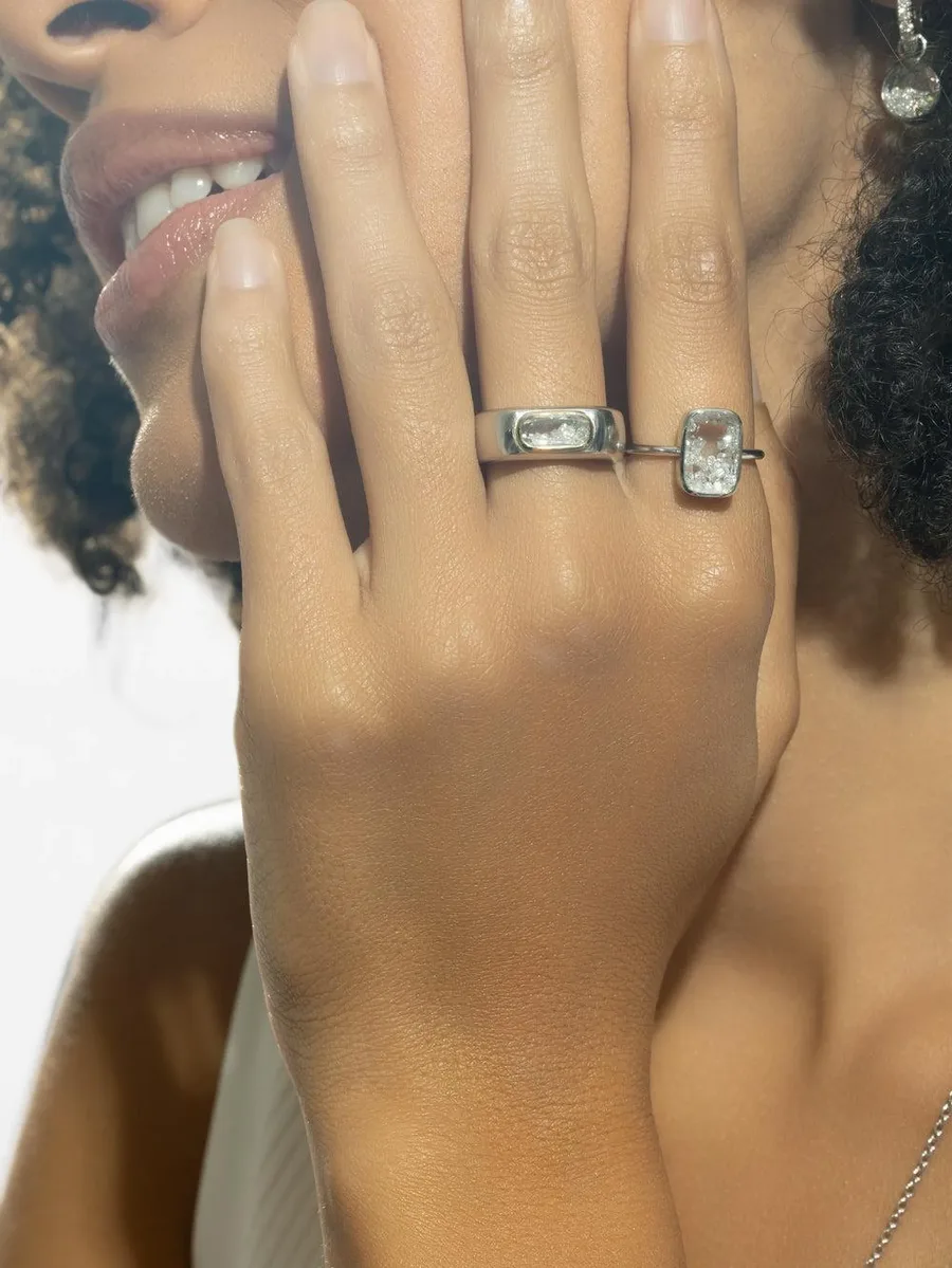 Dalila Cigar Band diamond ring 4