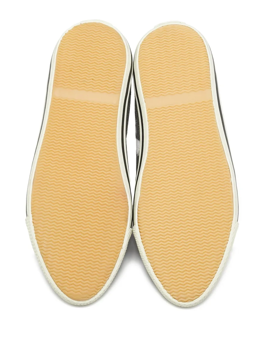polka dot canvas sneakers 5
