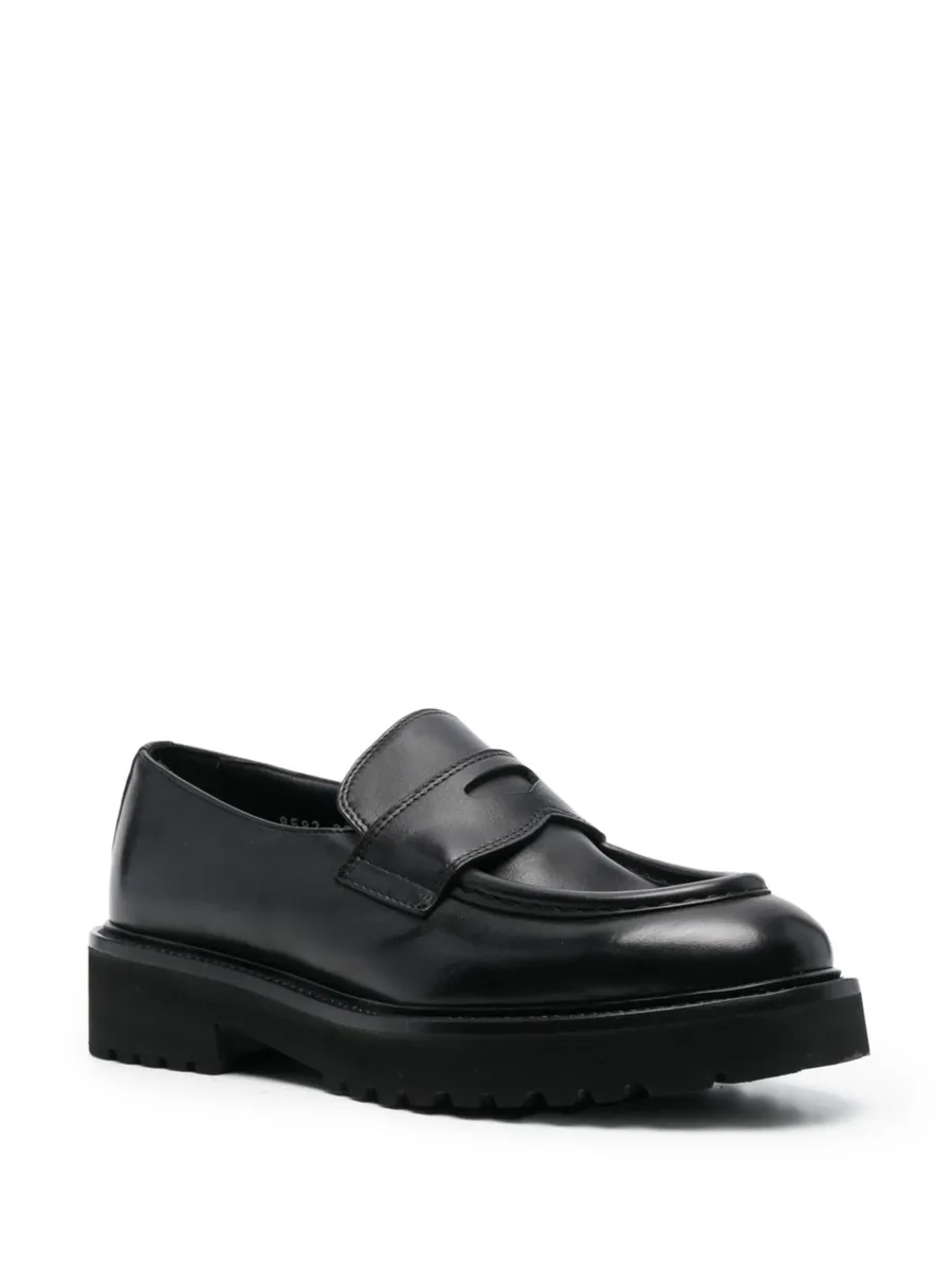 ridged-sole detail loafers 3