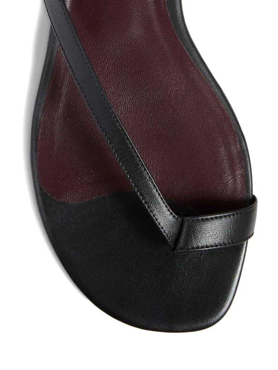 Aimee leather flat sandals 7