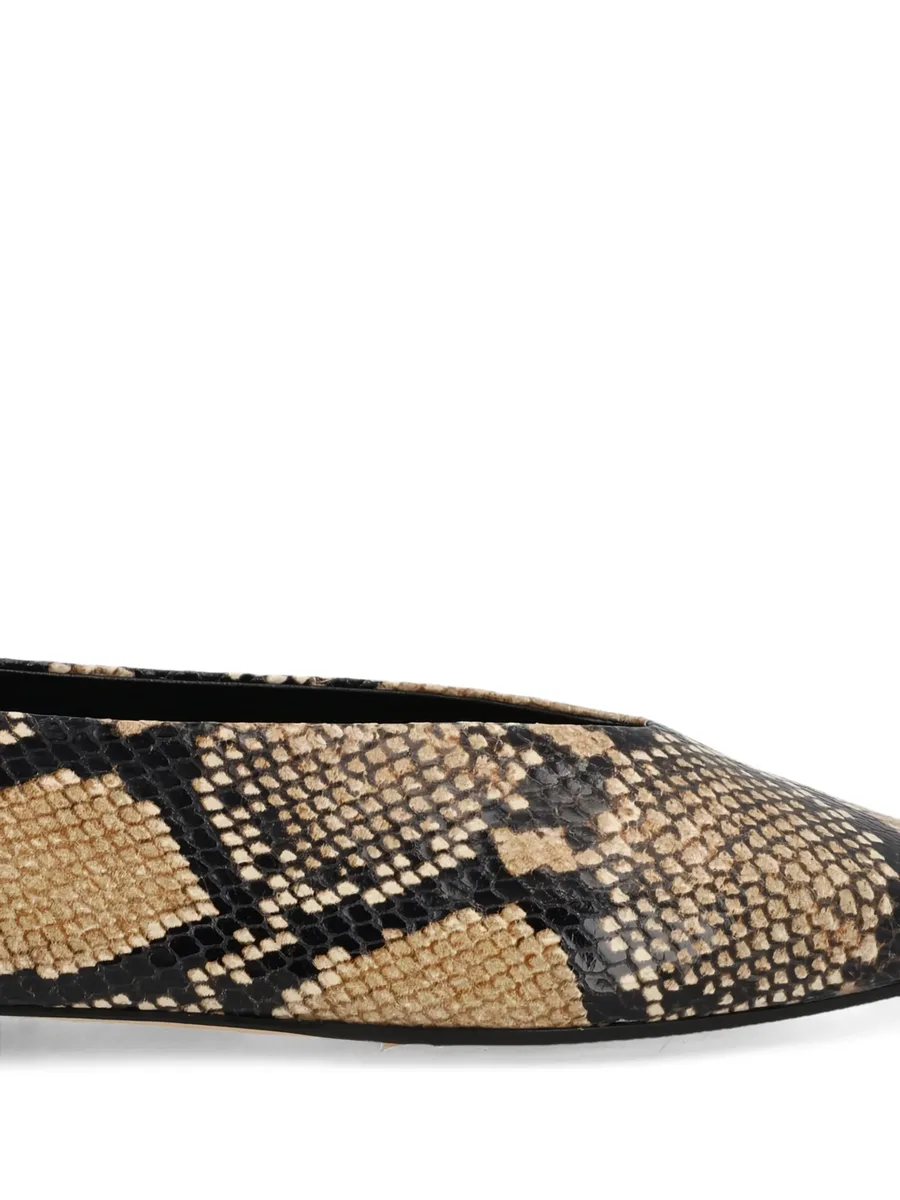 animal-print ballet flats 3
