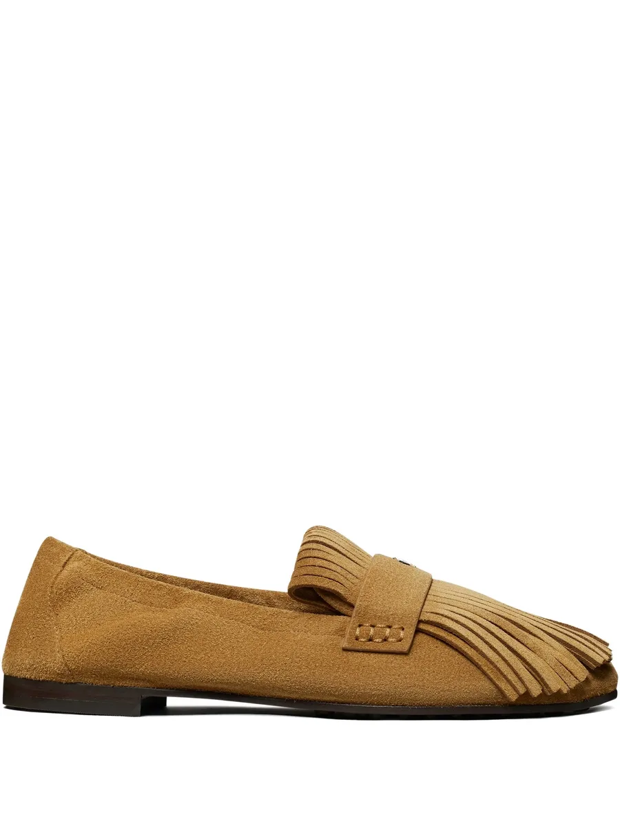fringe-detail loafers 1