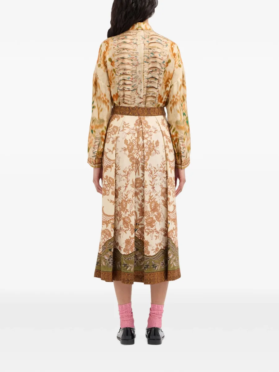 Beatex floral-detail midi skirt 3
